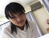 Miku Hoshino Hot Asian nurse in lingerie fucks picture 11