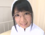 Towa Ichikawa sexy Asian nurse enjoys a hot position 69