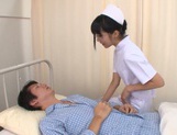 Slim nurse Towa Ichikawa fucking a horny patient