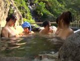 Japanese AV Model gets group action inside the outdoor bath picture 81