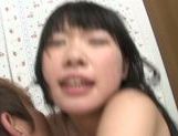 Miku Aono pretty Asian teen enjoys dirty sex picture 136