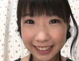 Stunning teen Miku Aono pleases older hunk