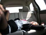 Yuri Aine Japanese office girl has sex in the car picture 78