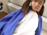 Ami Hinata is a sweet Japanese schoolgirl picture 13