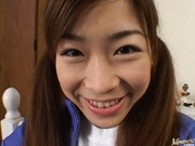 Ami Hinata is a sweet Japanese schoolgirl