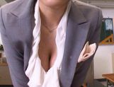 Yuma Asami Hot Asian doll is a naughty Asian teacher in the class room picture 9