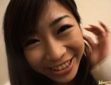 Ami Hinata Sweet Asian schoolgirl sucks cock picture 26
