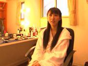 Talented Asian teen girl Yuuki Itano makes a sful blowjob