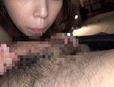 Yuki Mizuhoshi giving a hot blowjob to her guy picture 51