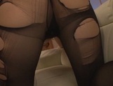 Reiko Shimura enjoying a stiff dick in pantyhose hardcore picture 55