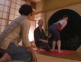 Sweet wife Reiko Shimura bends over to play nasty picture 20
