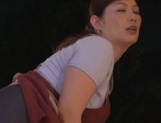 Sweet wife Reiko Shimura bends over to play nasty picture 21