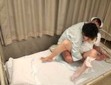 Amazing Japanese nurse loves it from behind picture 12