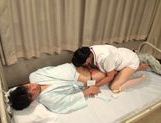 Amazing Japanese nurse loves it from behind picture 24