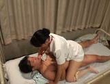 Amazing Japanese nurse loves it from behind picture 38