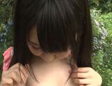 Young Kimika Ichijou kneeling and sucking cock picture 24