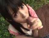 Young Kimika Ichijou kneeling and sucking cock picture 38