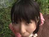 Young Kimika Ichijou kneeling and sucking cock picture 42