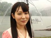 Superb Asian teen Kimika Ichijou in POV cock sucking