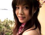 Nana Sakura Pretty Asian chick has outdoor sex