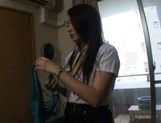 Japanese doll is a kinky office chick picture 48