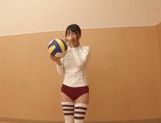 Sporty Asian teen Tsubomi enjoys deep pleasure