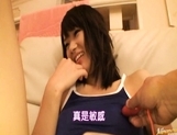 Natsumi Kato Hot Asian model sucks a dildo
