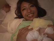 Really hard fucking for this young Japanese angel