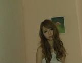 Blonde Japanese AV model Mari Komatsuzaki is a hot solo girl picture 10