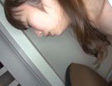 Horny Japanese amateur enjoys fingering and toying picture 77