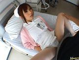 Kokomi Naruse Lovely sexy Asian doll in a white coat picture 32