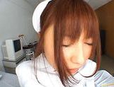 Kokomi Naruse Lovely sexy Asian doll in a white coat picture 69