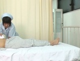 Naughty Asian nurse enjoys some facesitting picture 17