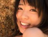Haruka Itoh Amazing Japanese sweet babe has outdoor sex picture 13