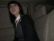 Young japanese Satomi Nomiya gets nailed in the car