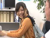 Yuuka Kojima enticing Asian office worker fucks on break picture 21