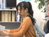 Yuuka Kojima enticing Asian office worker fucks on break picture 22