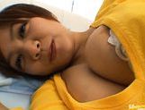 Meguru Kosaka Japanese model has big boobs picture 13