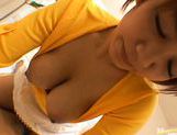 Meguru Kosaka Japanese model has big boobs picture 83