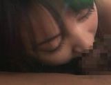 Japanese AV model gets a hard fucking in a hotel picture 28