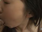 Sayoko enticing Asian doll in trio gets double penetration picture 52