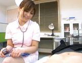 Karen Natsuhara Hot Asian model is a busty Asian nurse