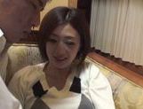 Petite Japanese damsel flirts with the guy and seduces him picture 35