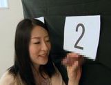 Naughty Japanese AV Model gets her holes drilled picture 4