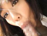 Kasumi Uemura Japanese office lady is a kinky chick who enjoys car sex! picture 80