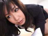 Kasumi Uemura Sweet Asian gal is a kinky office lady picture 18