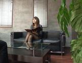 Sumire sex crazy Asian milf CFNM in the office