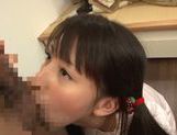 Cute Japanese teen with shaved pussy Yuuki Itano gets rear fuck picture 75