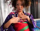 Luna Mikami Lovely Japanese model masturbates