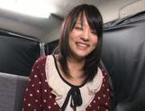 Mikako Abe nice Asian teen enjoys using shaved pussy